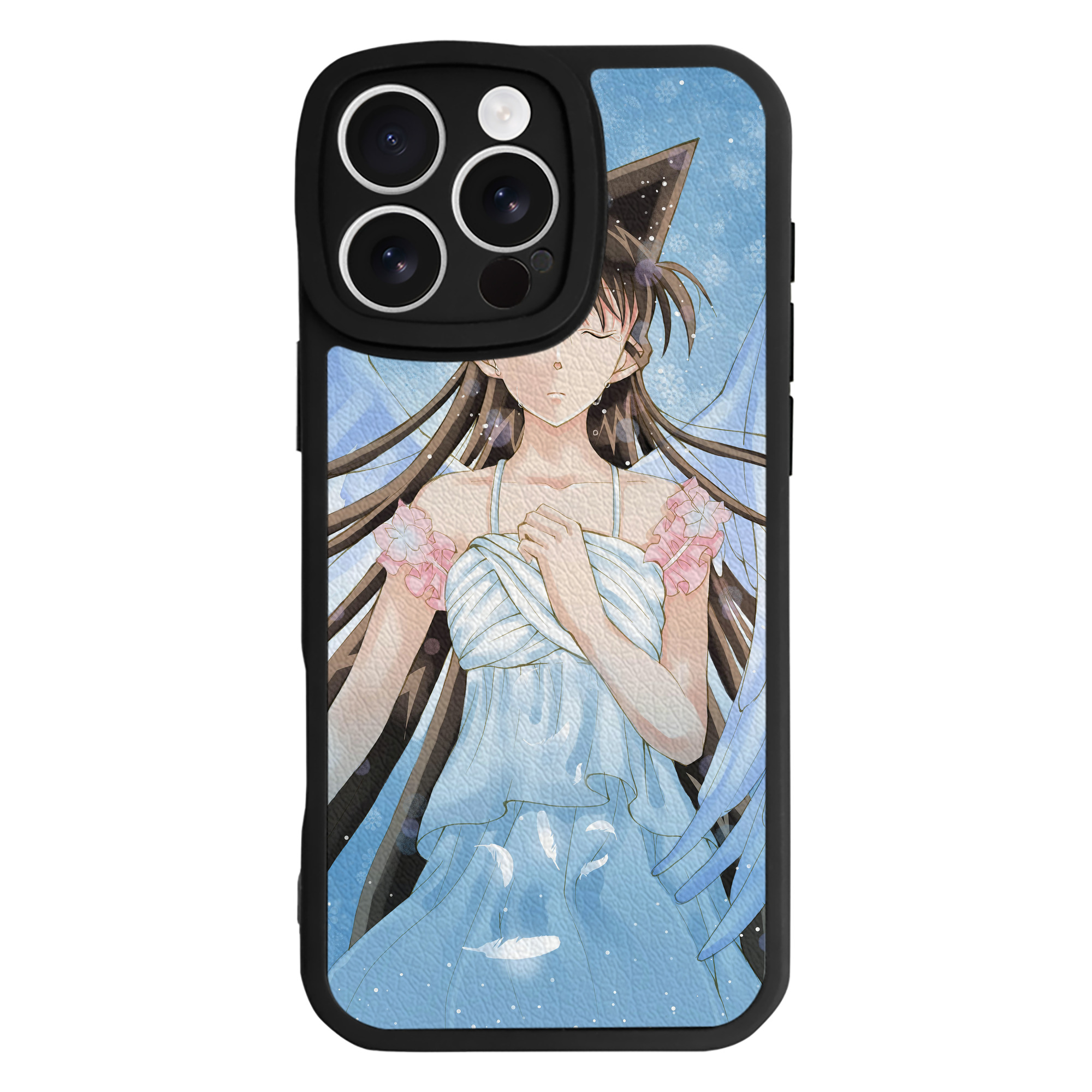 （画像用） 名探偵コナン Detective Conan 【iPhone 16シリーズ対応】シリコンスマホケース（レザー調） 材質：シリコン